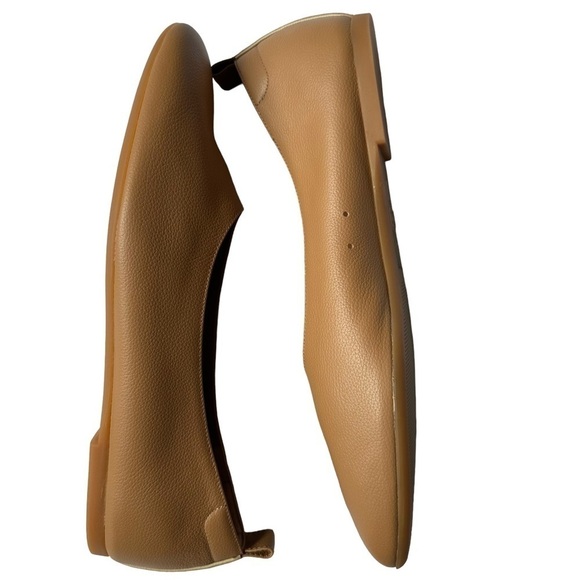 Everlane Caramel Italian Leather Day Glove Ballet Flat Size 11 NWOT - Picture 6 of 11